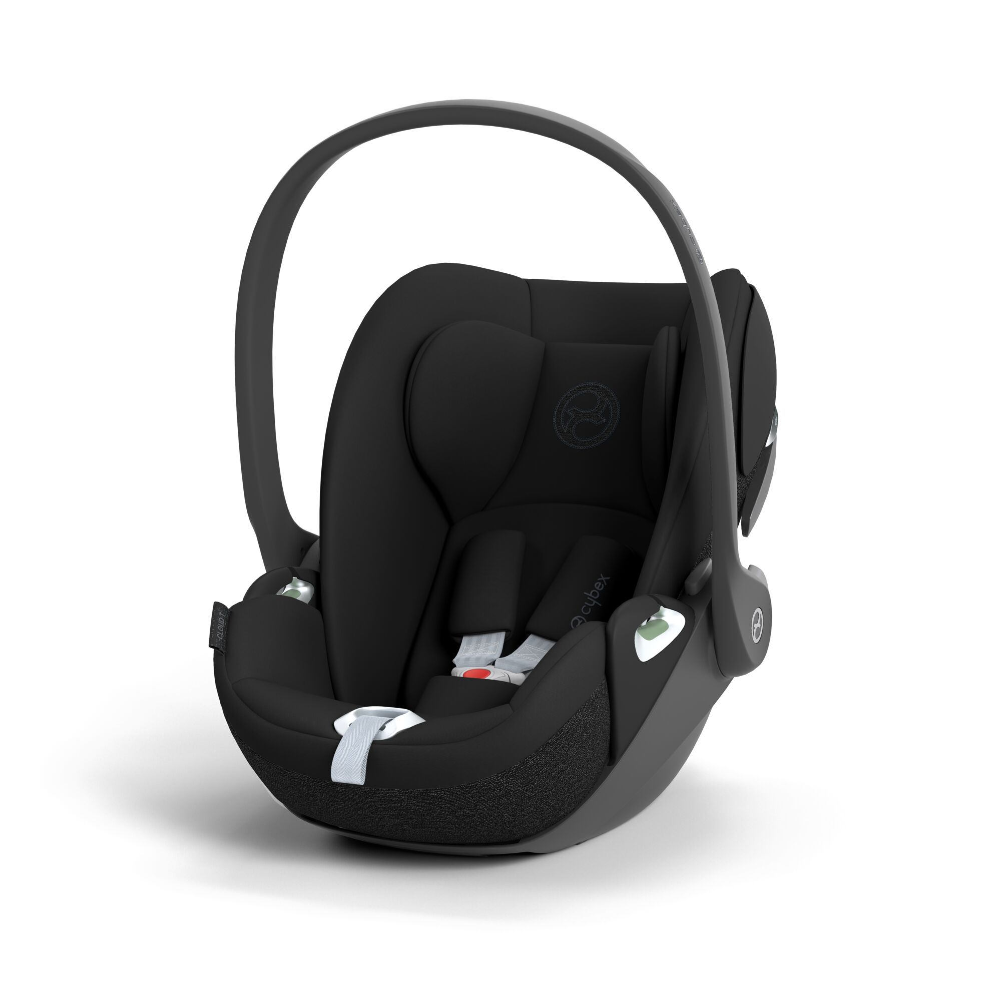 Poussette Cybex Coya Châssis Chrome Brown - Mirage Grey + Coque Auto Cloud  T i-Fix - Sepia Black (2023) - Univers Poussette