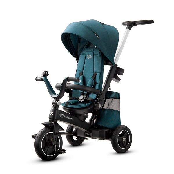 Tricycle Kinderkraft Easytwist - Midnight Green