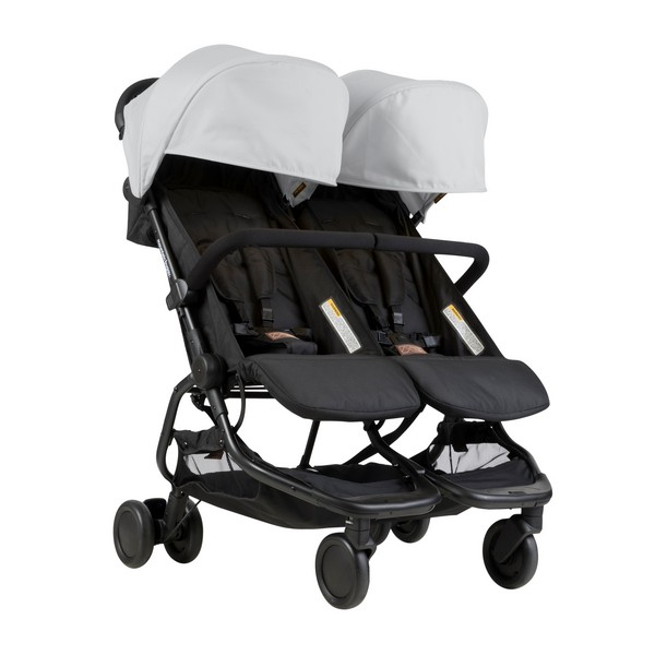 Poussette Double Mountain Buggy Nano Duo - Silver