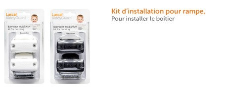 Kit d'Installation Boîtier Rampe Lascal KiddyGuard - Blanc