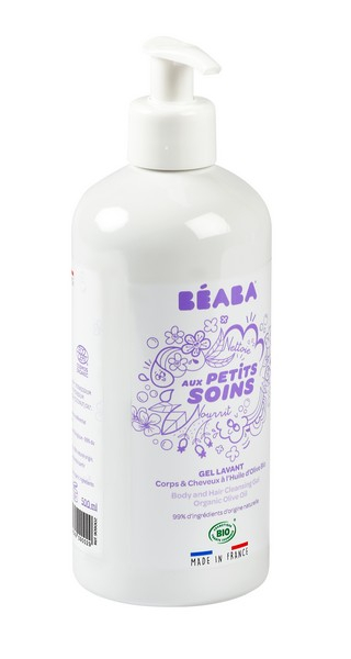 Gel Douche Béaba Huile d'Olive Bio