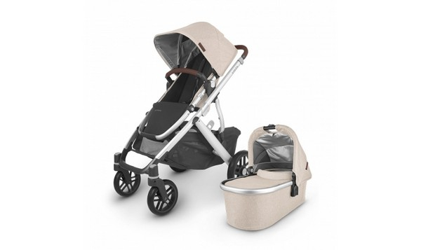 Poussette UPPAbaby Vista V2 + Nacelle - Declan Beige