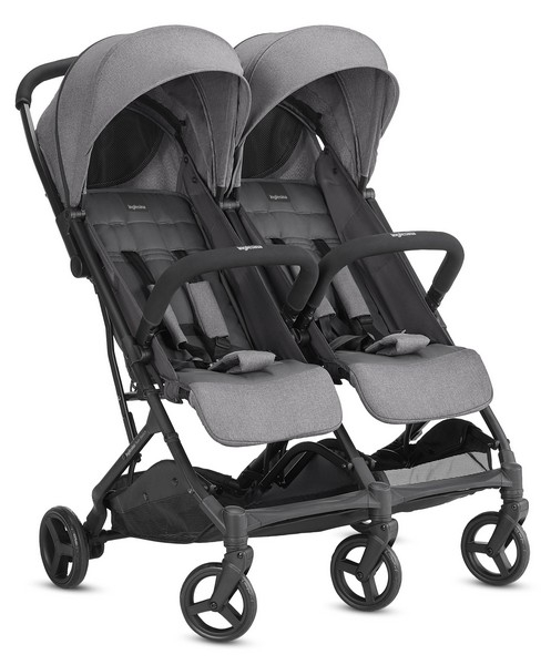 Poussette Inglesina  Double Twin Sketch - Grey