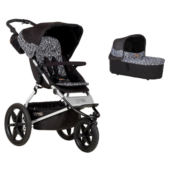 Poussette Mountain Buggy Terrain + Nacelle Plus - Graphite