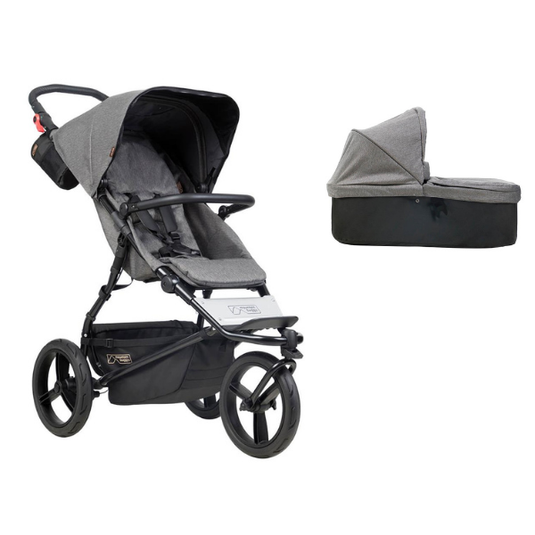 Poussette Mountain Buggy Urban Jungle + Nacelle Plus Luxury Edition - Herringbone