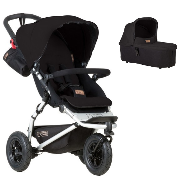 Poussette Mountain Buggy Swift + Nacelle Plus - Black