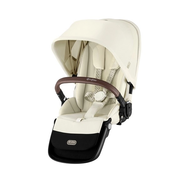 Seconde Assise Cybex Gazelle S - Châssis Taupe/ Siège Seashell Beige