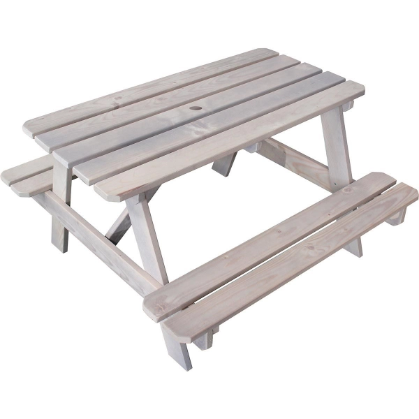 Ensemble Table-Bancs Soulet - Taupe