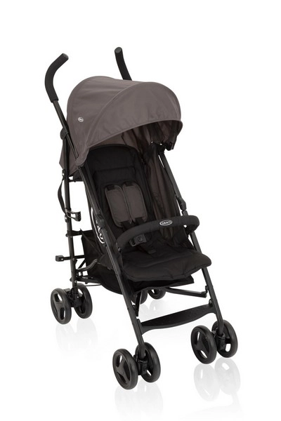 Poussette Graco TraveLite - Black/Grey