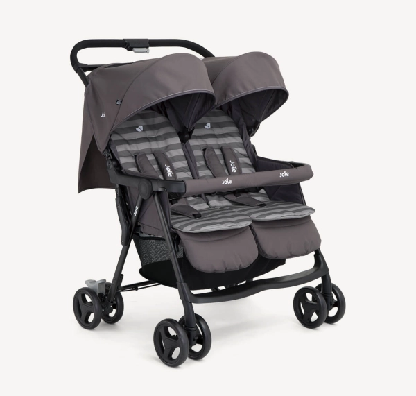 Poussette Double Joie Aire Twin - Dark Pewter