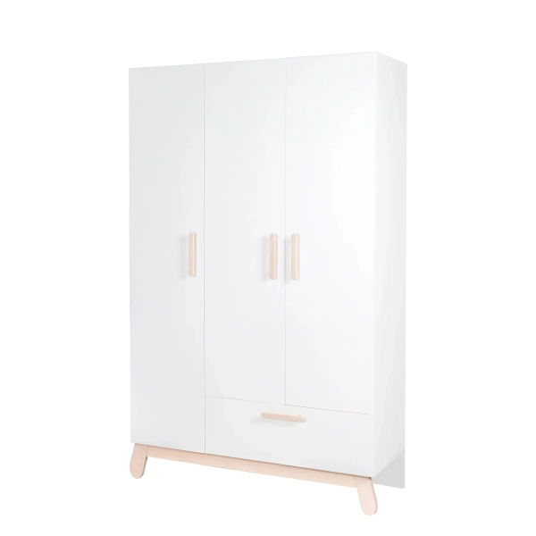 Armoire 3 Portes Roba Clara - Blanc