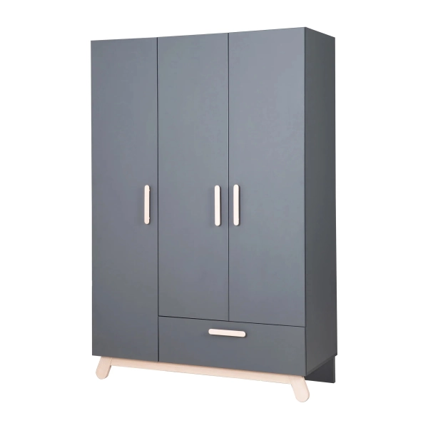 Armoire 3 Portes Roba Jara - Anthracite