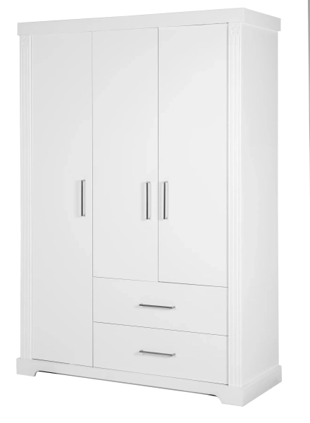 Armoire 3 Portes Roba Maxi - Blanc