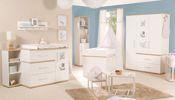 Chambre Roba Pia (Commode Small) - Blanc