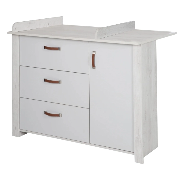 Commode à Langer Roba Mila - Gris clair