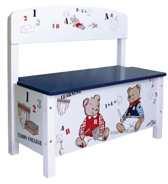 Banc Coffre à Jouets Roba - Teddy College