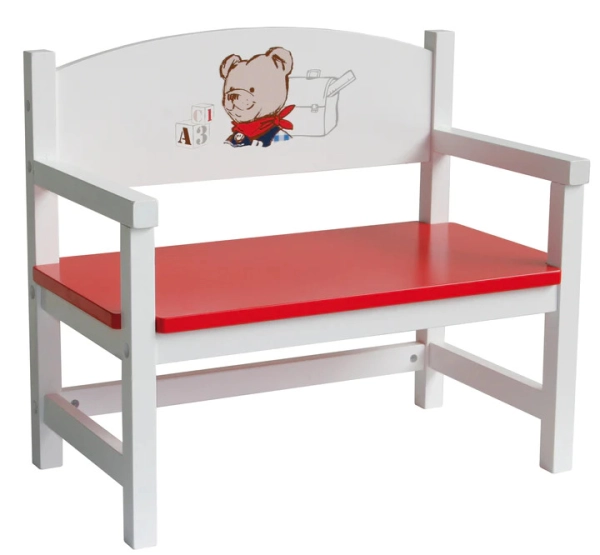 Banc de Poupée Roba - Teddy College