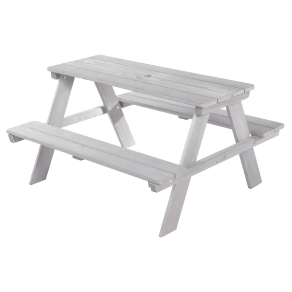 Ensemble Table-Bancs Roba - Gris