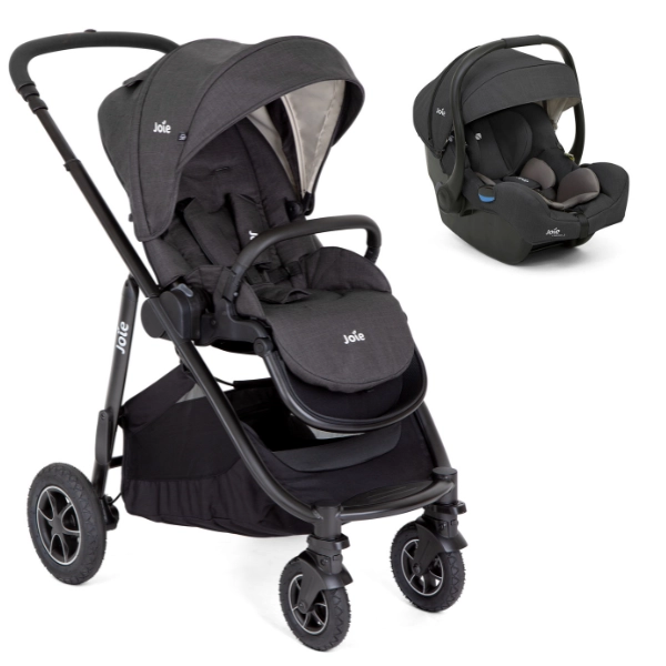 Poussette Joie Versatrax+ Coque Auto i-Gemm 3 - Shale