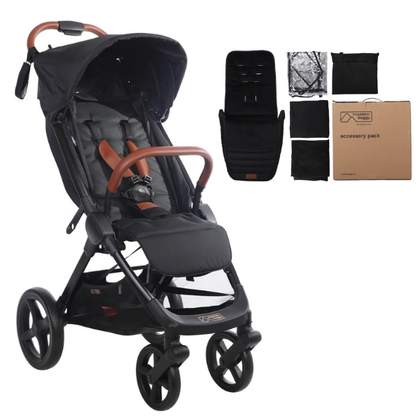 Poussette Mountain Buggy Nano Urban + Pack Accessoires