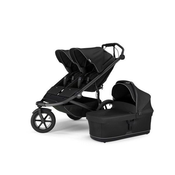 Poussette Double Thule Urban Glide 3 Double + Nacelle - Black