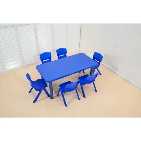 Table Rectangle Boutique Nounou - Bleu