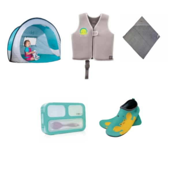 Pack Avantage Plage pour enfant de 3/4 ans - 5 articles