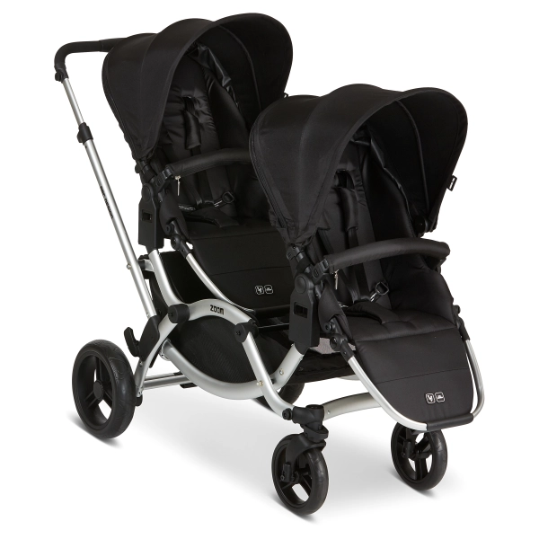 Poussette Double ABC Design Zoom - Black