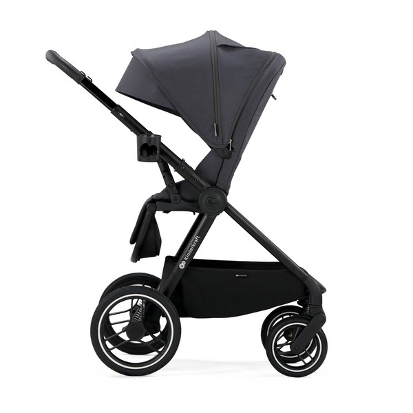 Kinderkraft Poussette 3 en 1 Nea Platinum Grey