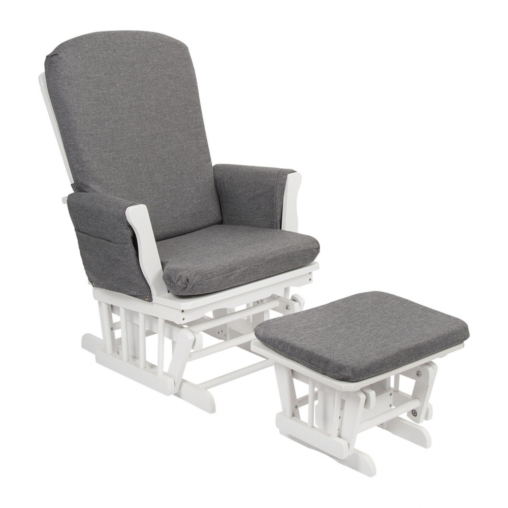 Fauteuil Allaitement Relax Grey Obaby : Magasin de puériculture et jouets  de naissance : poussette et landau , cadeau de naissance