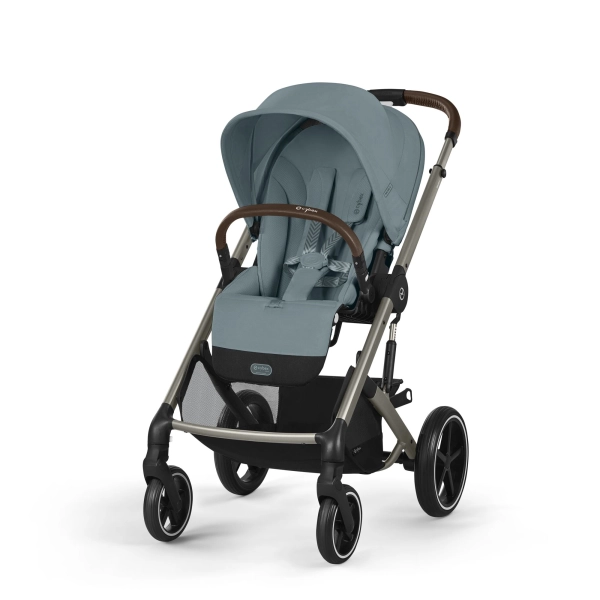 Poussette Cybex Balios S Lux 2 - Châssis Taupe/ Stormy Blue