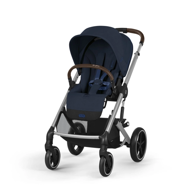 Poussette Cybex Balios S Lux 2 - Châssis Silver/ Ocean Blue