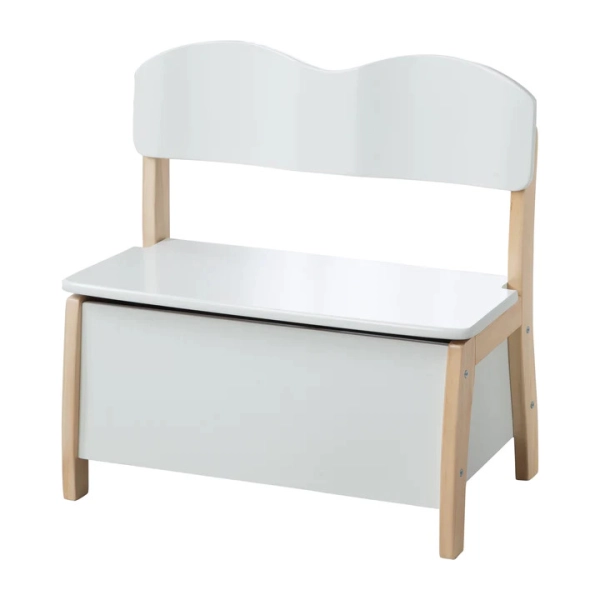 Banc Coffre à Jouets Roba - Blanc