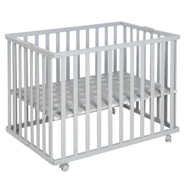 Parc Bébé Pliable Roba - Taupe