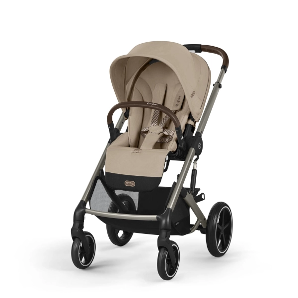 Poussette Cybex Balios S Lux 2 - Châssis Taupe/ Almond Beige