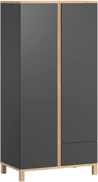 Armoire Vox 2-p Altitude (FR) graphite/chene