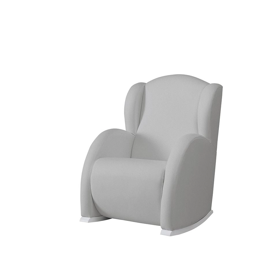 Fauteuil d'Allaitement Micuna Flor - Similicuir Gris