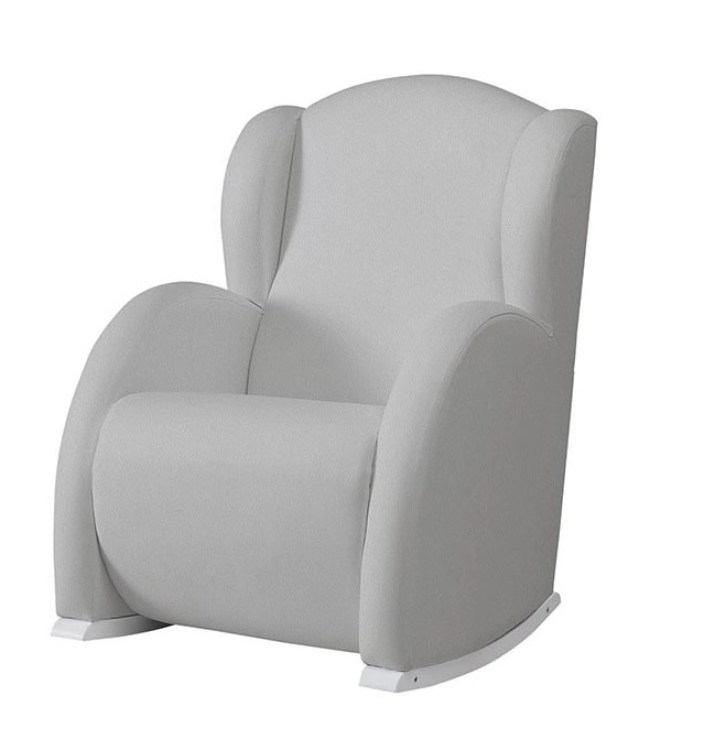 Fauteuil d'Allaitement Micuna Flor Slow System - Similicuir Gris