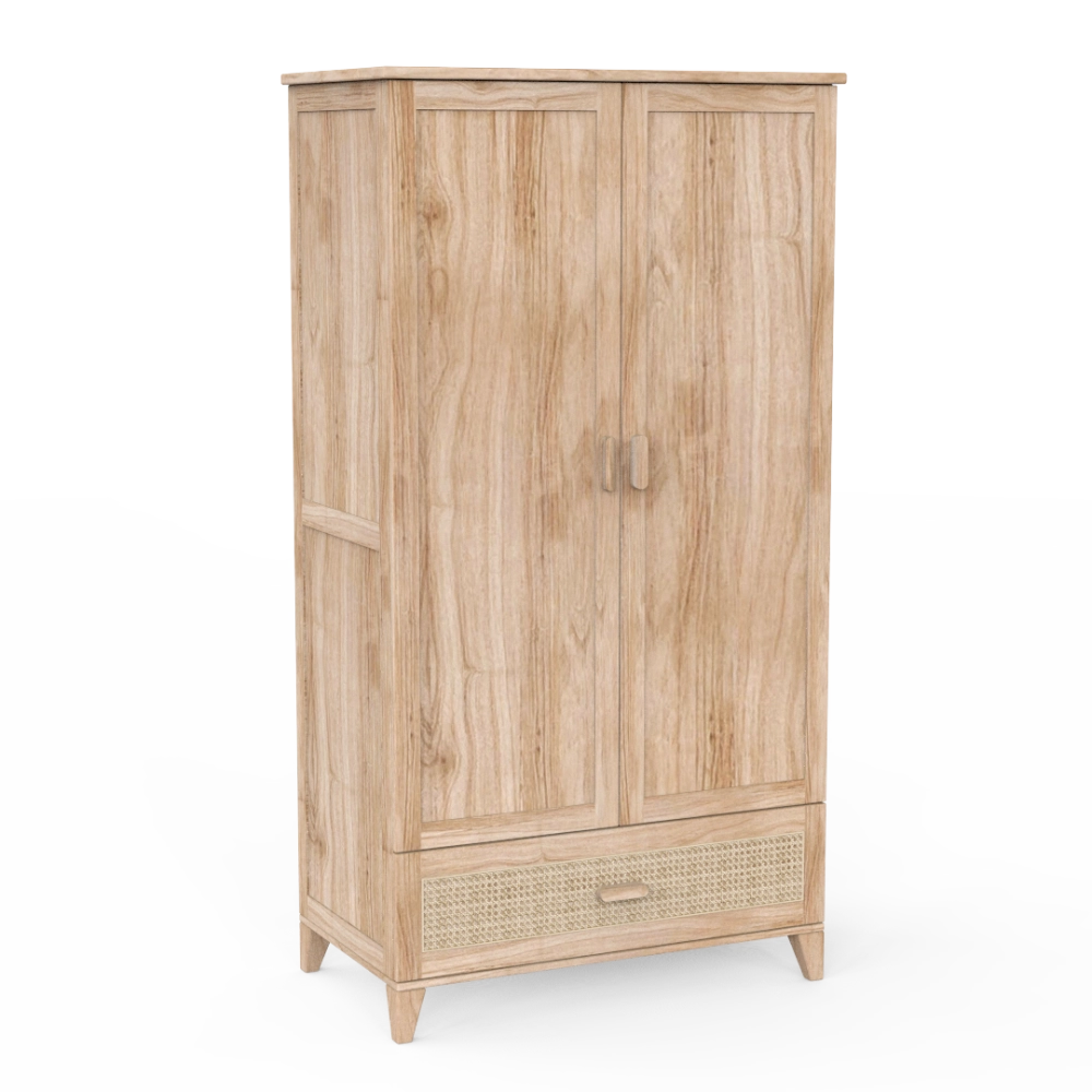 Armoire Théo Nami Bois - Naturel