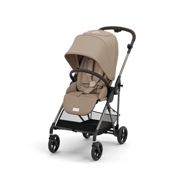 Poussette Cybex Melio 4 Châssis Taupe - Almond Beige