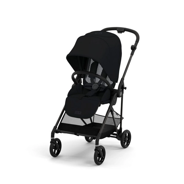 Poussette Cybex Melio 4 Châssis Carbon - Magic Black